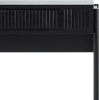 Walker Edison Transitional Style Furniture, Reeded Detail, Lift-Top Desk - Image 5