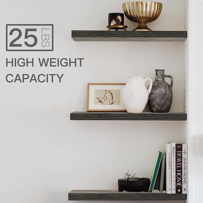 QEEIG Floating Shelves for Wall 23.6" Long - Image 4