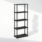 Furinno Turn-N-Tube Book Shelf, 5-Tier Bookshelf, Bookcase - Image 4