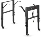 19.6-Inch Depth Workbench Frame, Height Adjustable 28.5" to 33.8", Heavy Duty by OLBRUS