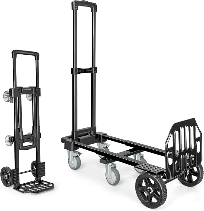 KEDSUM 3-in-1 Convertible Dolly Cart by KEDSUM
