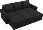 HONBAY Modular Sectional Couch Sleeper Sofa Bed - Image 6