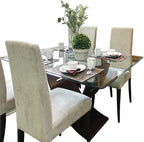 Dulles Glass 42 inch Square Glass Table Top - Image 4