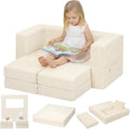 MeMoreCool Modular Kids Couch, Corduroy Play Toddler Couch by MeMoreCool