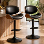 YaFiti Swivel Bar Stools Set of 2 by YaFiti