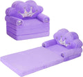 MOONBEEKI Toddler Chair Comfy，Foldable Princess Couch by MOONBEEKI
