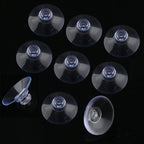 30 Pack Clear PVC Plastic Suction Cups, Anti-Collision, Transparent, Without - Image 5