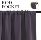 NICETOWN Blackout Curtains for Living Curtains, 2 Panels, 29 by 30, Room - Image 2
