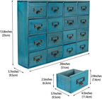 16 Drawers Apothecary Cabinet - Image 3