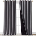 NICETOWN 100% Blackout Blinds, Laundry Room Decor Window Treatment Curtains by NICETOWN