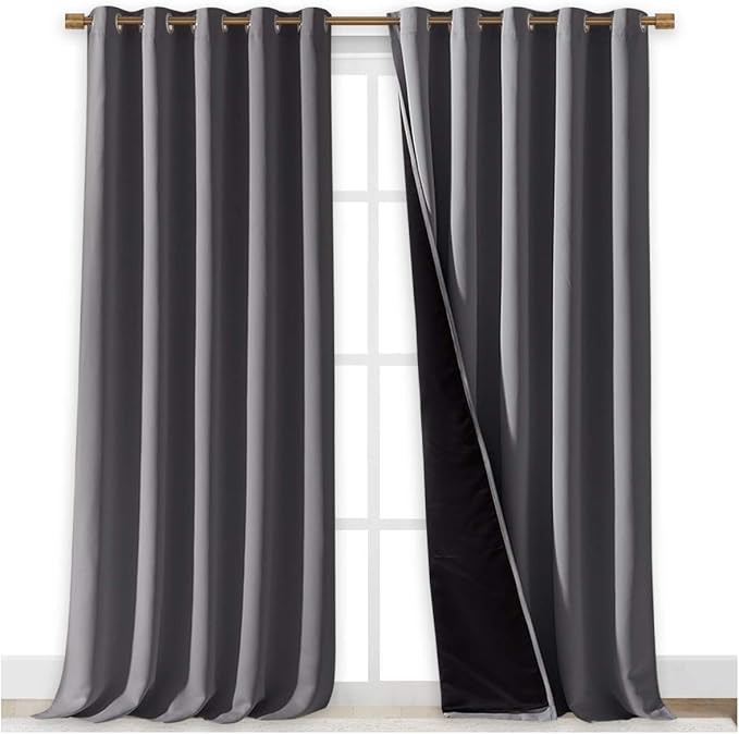 NICETOWN 100% Blackout Blinds, Laundry Room Decor Window Treatment Curtains by NICETOWN