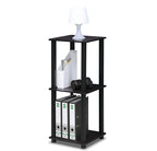 Furinno SIMPLISTIC Side Table Set of 2, 2-Tier Square Modern End Table - Image 6