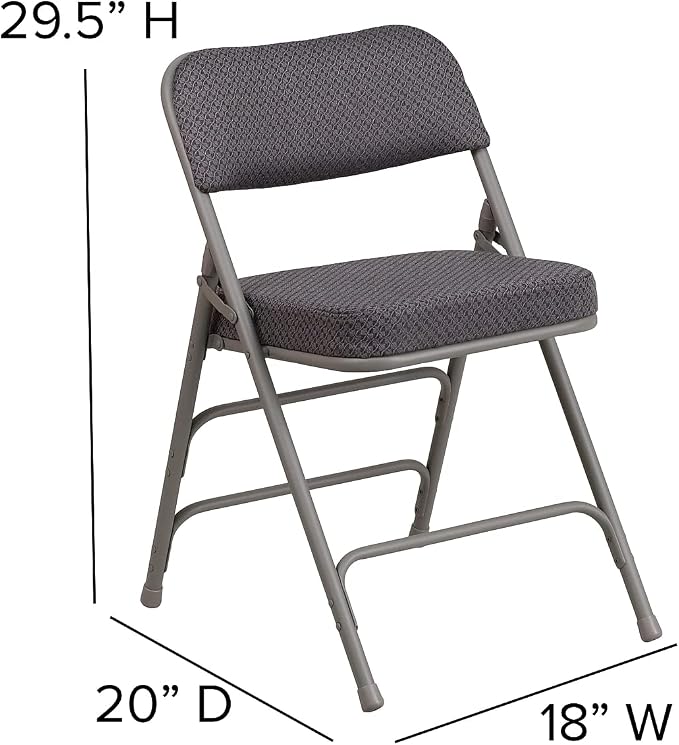 Flash Furniture Hercules Series Metal Folding Chairs - Image 3