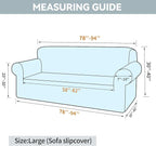 LURKA Stretch Sofa Slipcovers 1 Piece Couch Covers - Image 6