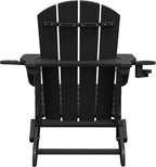 SERWALL HDPE Folding Adirondack Chair - Image 12