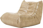 Hobestluk Giant Bean Bag Chair Lazy Floor Sofa, Memory Foam Fireside Sofa - Image 8