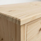From the Tree Furniture 44" Wide Solid Pine Shaker Sideboard Buffet Cabinet — 2 - Image 7