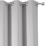 Light Grey Thermal Blackout Curtains/42 x 72 Inch/Set of 2 Panels Room - Image 7