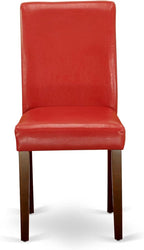 East West Furniture ABP3T72 Abbott Parsons Dining Chairs - Image 5