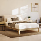 Nectar Bamboo Platform Bed Frame & Upholstered Headboard by NectarSleep