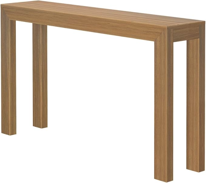 Plank+Beam Modern Solid Wood Console Table, 56 Inch, Sofa Table, Narrow - Image 4