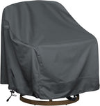 Outdoor Swivel Lounge Chair Cover 1 Pack, Waterproof Heavy Duty Outdoor Patio by HI%C2%B7%C2%B7%C2%B7YOURCOVER