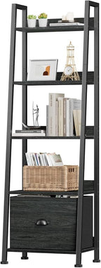 Furologee Ladder Shelf, Ladder Bookshelf by Furologee