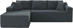 105 Inch Cloud Sectional Couch, Modern Modular Sectional Sofa - Image 8