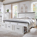 Aitjunz Farmhouse King Size Bed Frame by AITJUNZ