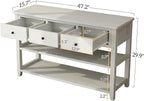 Karl home Console Table Entryway Desk, Sofa Side Table - Image 2