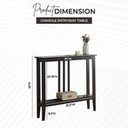 Kings Brand Furniture Narrow Console Table - Image 2