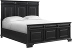 Picket House Furnishings Sumner King Panel 5PC Bedroom Set in Black - Image 4