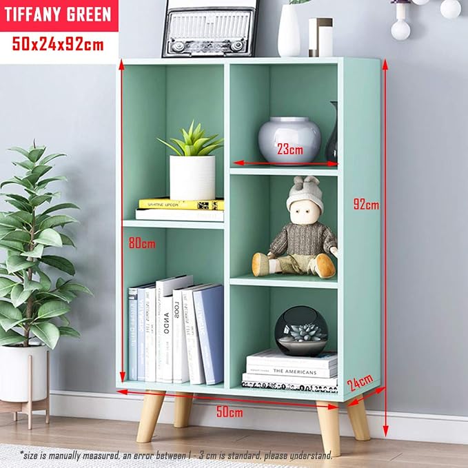 IOTXY Wooden Open Shelf Bookcase - Image 3