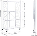 BRIAN & DANY 4-Tier Foldable Storage Shelves - Image 3