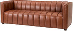 HULALA HOME 83" Genuine Leather Sofa - Image 7