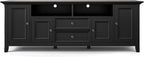 SIMPLIHOME Amherst TV Stand and Bookcase Bundle - Image 3