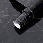 Arthome Black Marble, 11.8x100 Inches Peel and Stick Wallpaper, Marble Contact by ArthomeWALLDECOR