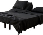 Kingnex 32-34 Split Top King Sheets Sets by Kingnex