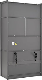 VilroCaz 80.1'' Tall Freestanding Kitchen Pantry Storage Cabinet Cupboard - Image 7