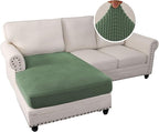 H.VERSAILTEX Sectional Couch Covers 1 Piece Chaise Slipcover L Shape Separate - Image 2