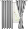 Grommet Blackout Curtains for Bedroom, 60 x 72 Inches, Window Drapes Living by Hiasan
