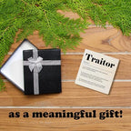 Funny Wooden Sign - Coworkers Leaving Traitor Gifts, Going Away Job Gifts - Office Home Decor And Accessories (5x5 Inches) - A01 - Image 4