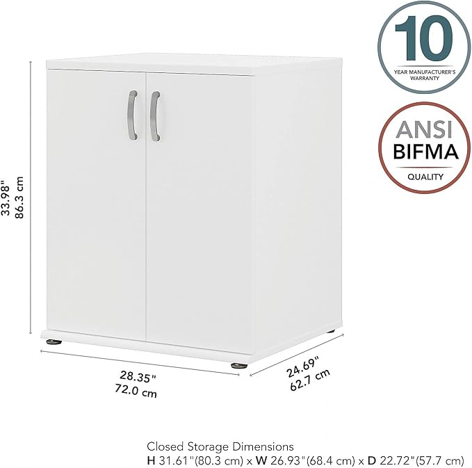 Bush Business Furniture Universal Floor Storage Cabinet - Image 3