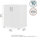 Bush Business Furniture Universal Floor Storage Cabinet - Image 3