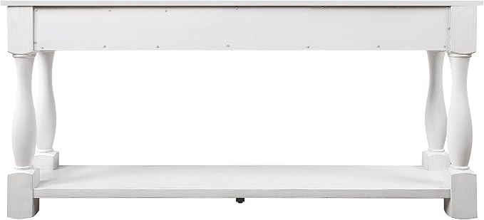 Knocbel Long Antique Entry Console Table - Image 5