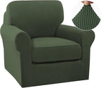 Turquoize 2 Piece Chair Covers Chair Slipcovers by Turquoize
