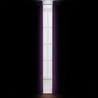 Purple Thermal Blackout Curtains/38 x 84 Inch/Set of 2 Panels Room Darkening - Image 3