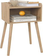 MaxSmeo Nightstand, Mid Century Modern Side Table Bedroom by MaxSmeo
