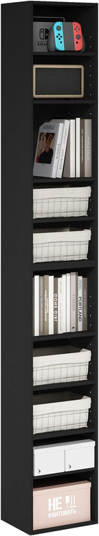 Furinno PASIR Book Shelf, 10-Tier Bookshelf, Bookcase by Furinno-FitsYourSpaceFitsYourBudget