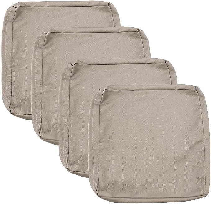Sqodok Patio Cushion Cover 25x25 inch, Outdoor Seat Cushion Slip Cover by Sqodok